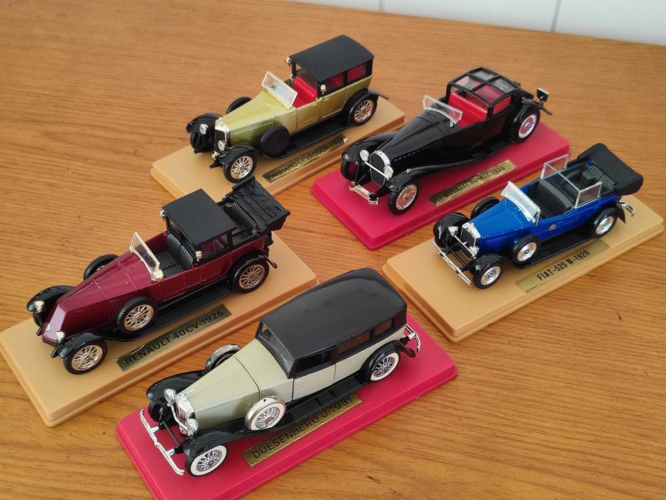 Carros miniatura antigos