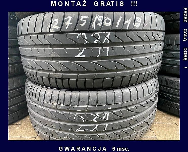 275/50/19 Bridgestone Dueler H/P_5,8mm_2szt_(231)