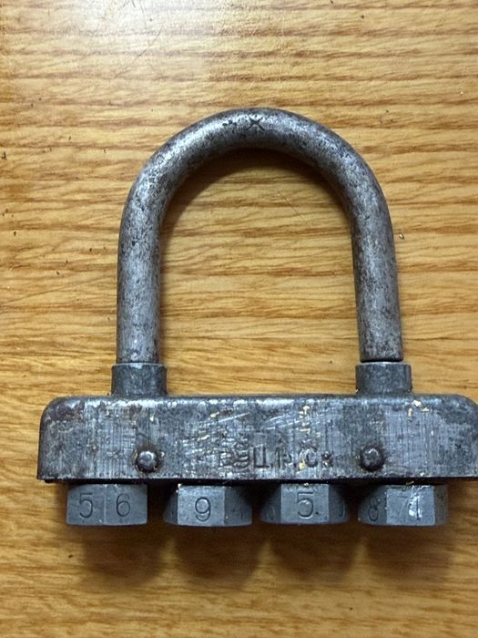 Кодовый замок «гаечный»