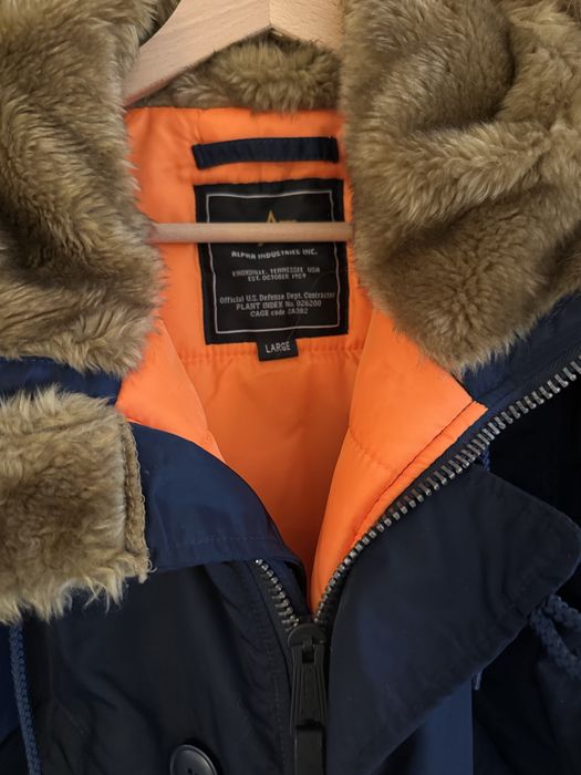 Kurtka parka Alpha Industries n3b, roz L, nowAa !
