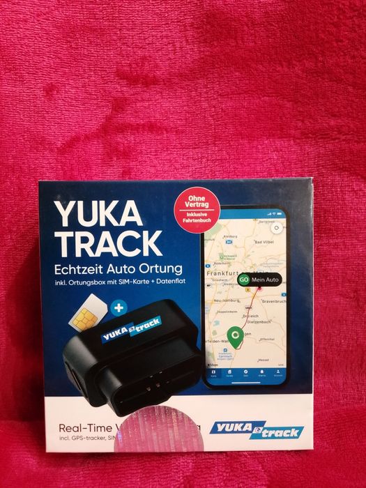 Lokalizator GPS YUKA TRACK OBD2 z kartą SIM
