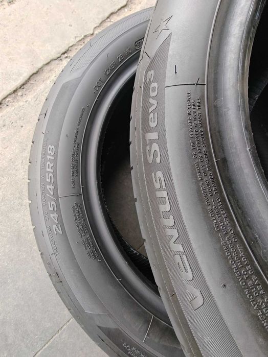 R18 245 45 шини літні 25рік Hankook Ventus S1 Evo3 ідеальний стан