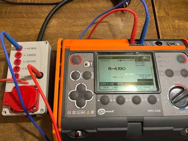 Tester mierników instalacji SONEL METREL i innych