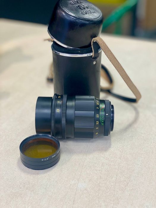 Фотоапарат Зеніт-11 + об’єктив TAIR-11A + конвертер К-1 + чохли