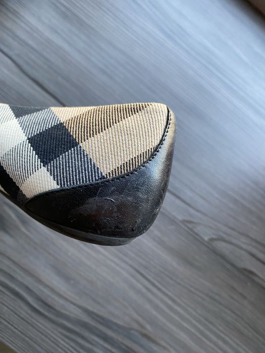 Жіночі балетки Burberry розмір 38. Стан 6/10 — zdjęcie 3