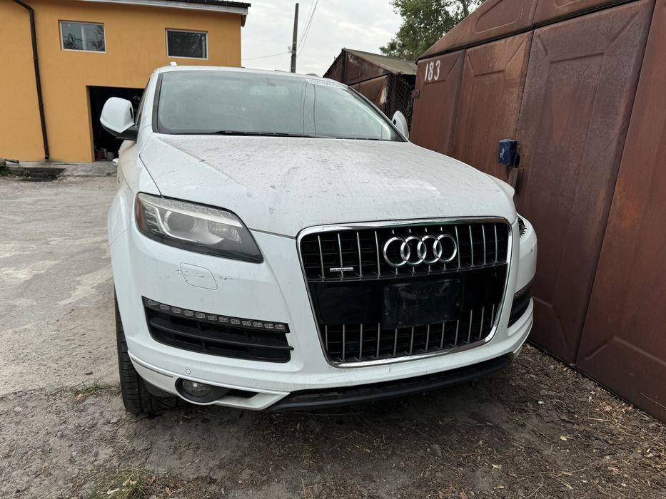 Продам кузов з документами audi q7 4l 2013 3.0 tfsi білий