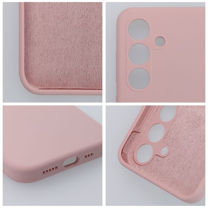 Futerał Silicone 2Mm Do Honor 200 Smart Pudrowy Róż