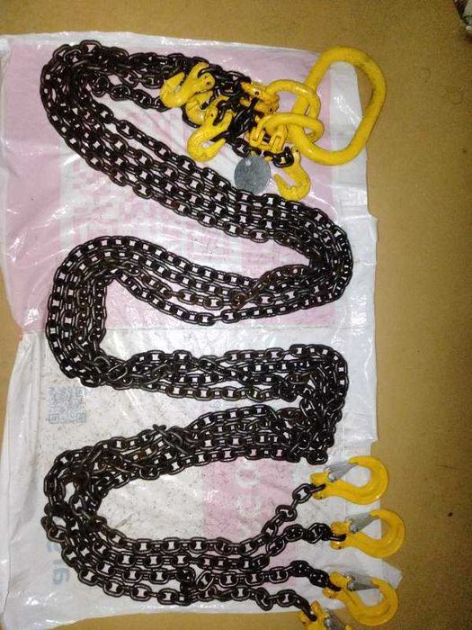 Цепной строп  паук 4СЦ г/п 2,36т, 1.5м с укоротителями ветвей