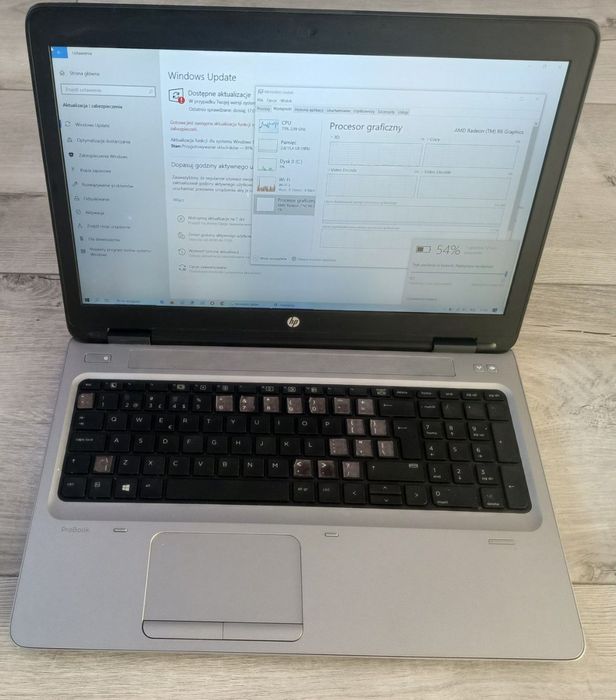Laptop HP 655 g2 16gb ram 120gb ssd dysk