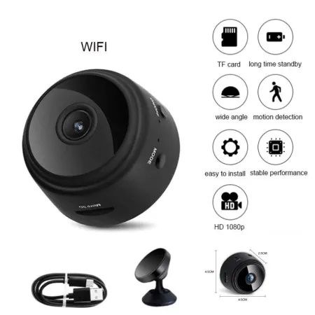 міні камера для відеоспостереження Wi-Fi HD Action Camera A9