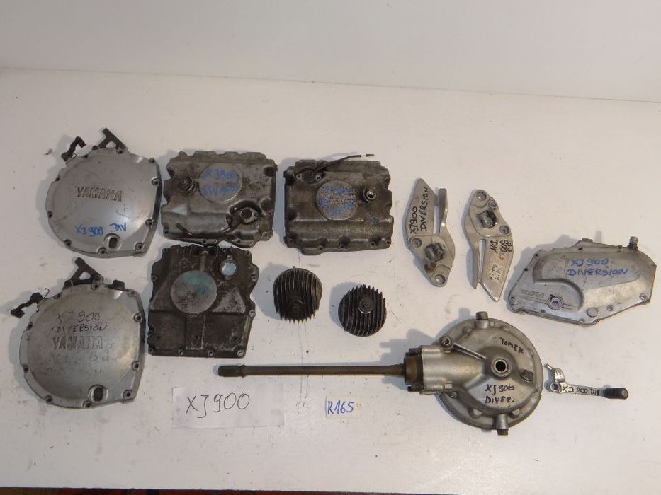 XJ 900 pokrywa silnika sprzęgła filtra oleju miska olejowa dyferencjał dźwignia zbiegów  R165