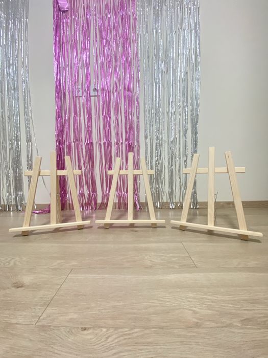 Настільний дерев’яний мольберт ручної роботи