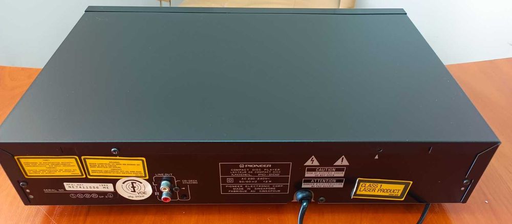 Cd-проигрыватель PIONEER PD-202 (Made in Singapore)