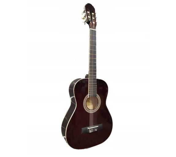 Gitara klasyczna Prima CG-1 3/4 Wine Red + pokrowiec + tuner +3 kostki