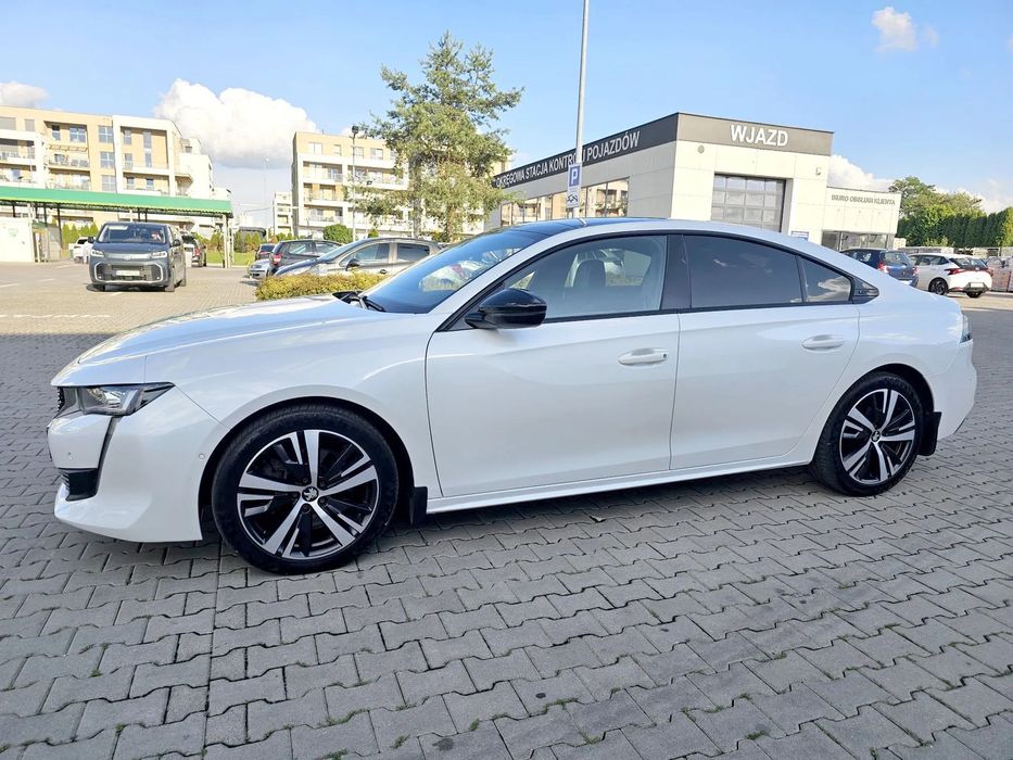 Peugeot 508 GT 2.0 HDi 180KM Automat Bezwypadkowy Serwis ASO Pełne Wyposażenie