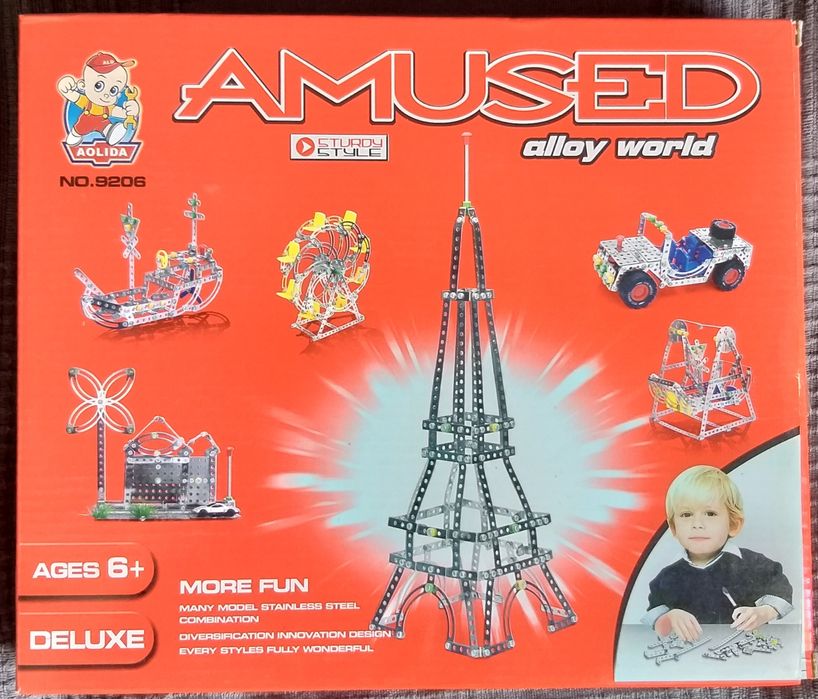 Zestaw kreatywny wieża Eiffla