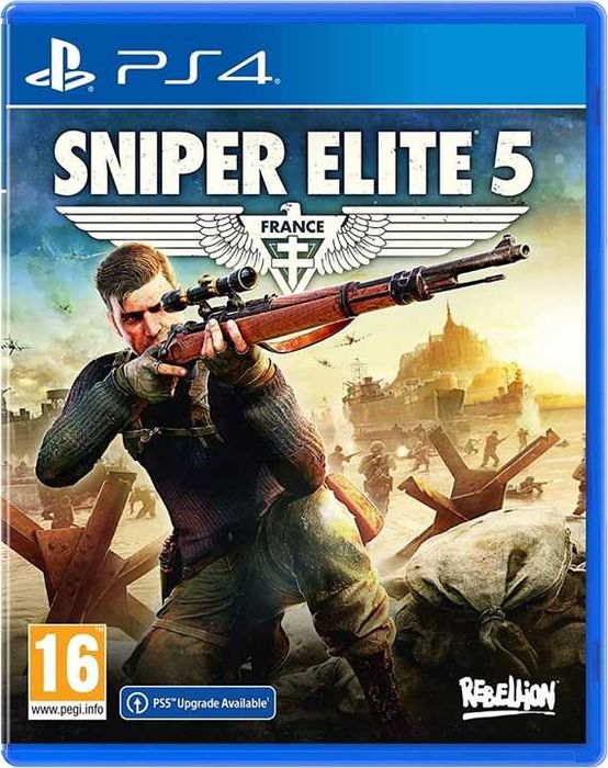 Sniper Elite 5 PS4 + Slim + Pro + PS5 = PŁYTA PL Wejherowo