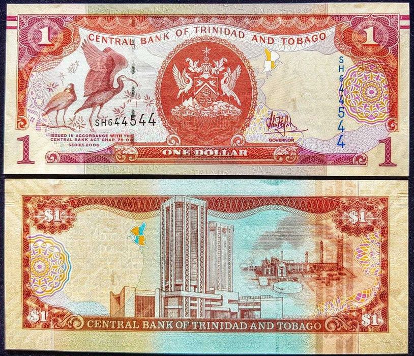 Banknot kolekcjonerski - Trinidad i Tobago -1 Dolar, UNC