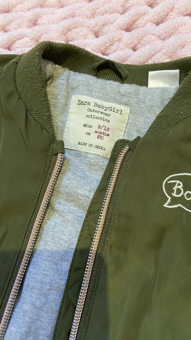 Куртка бомбер для дівчинки