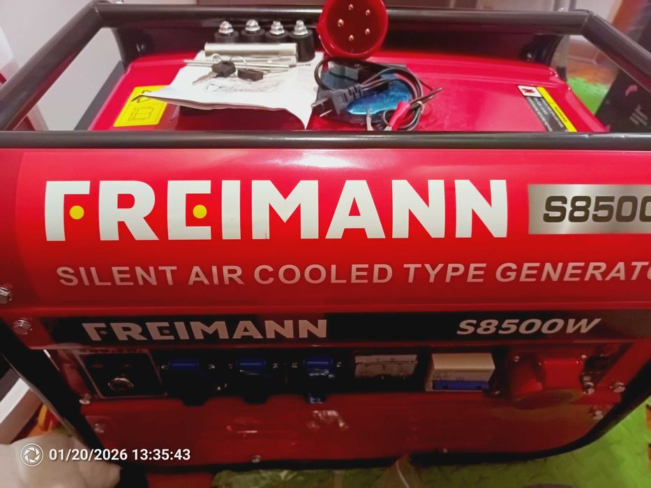 Генератор FREIMANN S8500W 6000Вт Новій