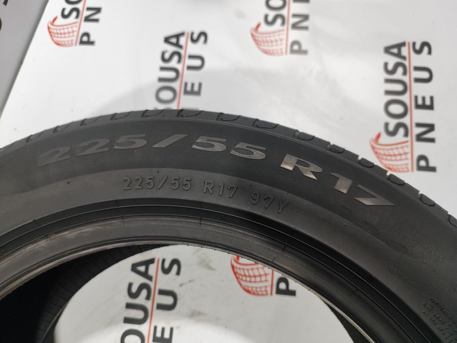 2 pneus semi novos 225-55R17 Pirelli - Oferta da