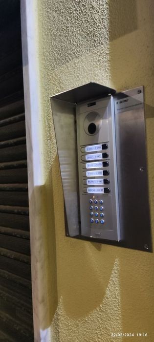 Proteção, tapa chuva, sol de campainha ou interruptor Inox