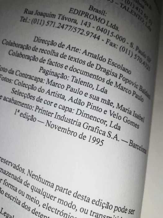 Livro antigo e raro Marco Paulo