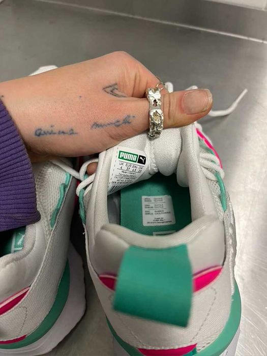 Puma białe muse Maia Street