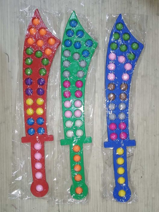 Меч,сабля с Поп ит,симпл димпл !Новинка!Антистресс,56 см!Пластмасса