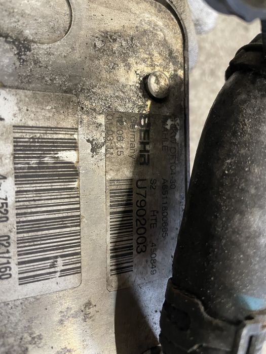 Sprinter 651 podstawa i chlodnica oleju