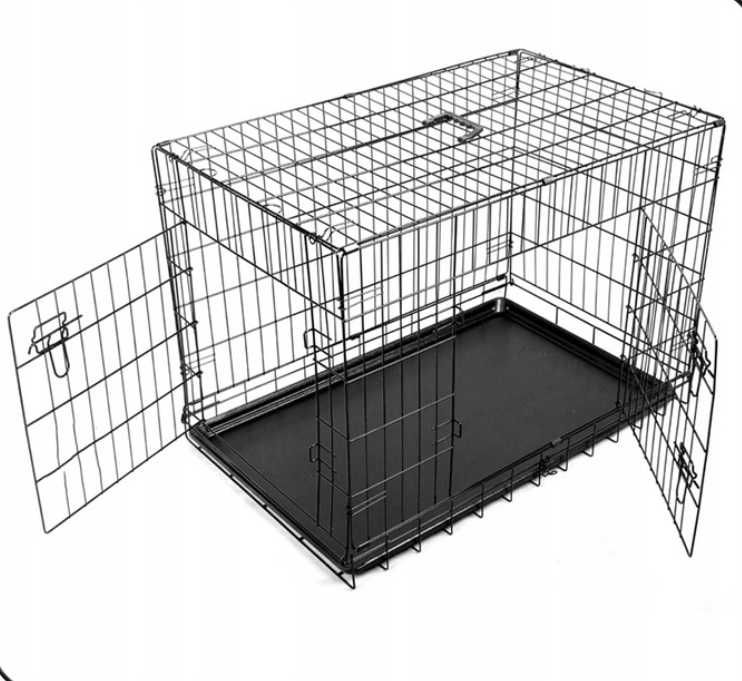 Klatka Dla Psa NOWA Kennelowa DUŻA XL 92cm Metalowa Transporter PREMIUM