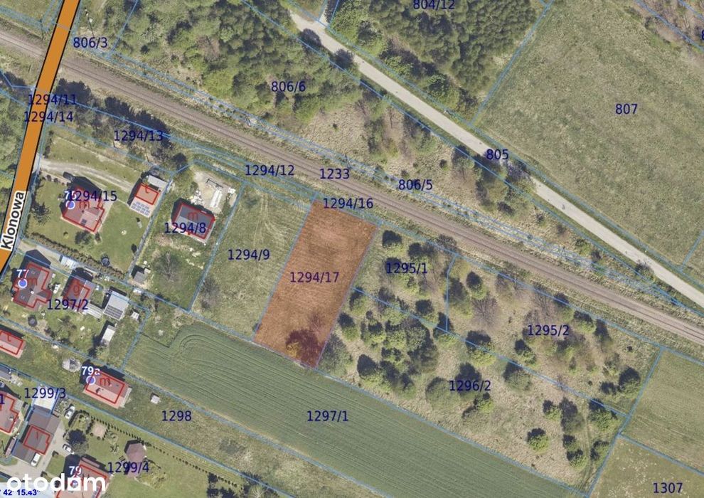 Krosno, Budowlana, Media 1253m2