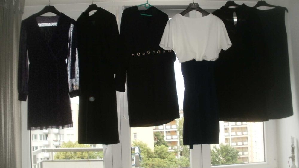 Zestaw ciemnych ubrań damskich S/M/L np. Quiosque, Bonprix -giga paka