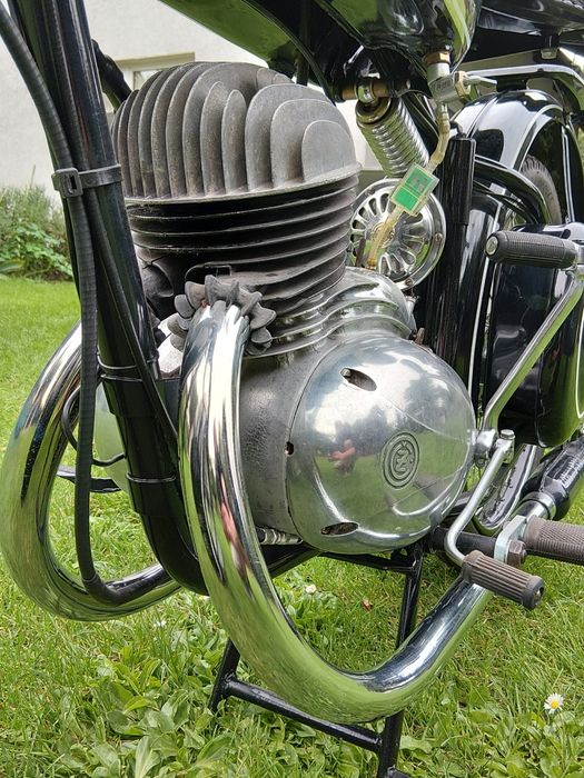 CZ 125c 1952rok, zabytek, zarejestrowana!