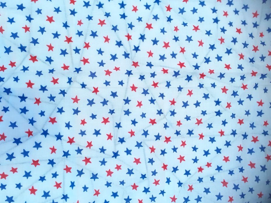 Bawełniana chustka apaszka bandana gwiazdki