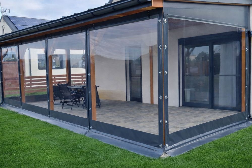 Osłona Zabudowa Tarasu Altanki Całoroczna Plandeka Na Wymiar Zamki

Pr