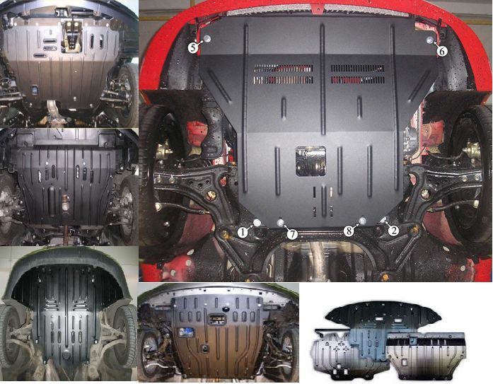 Защита двигателя Peugeot 3008 301 307 308 306 405 406 407 605 607 807