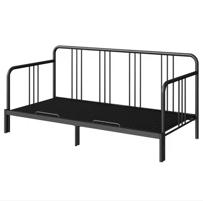 Sofa cama Ikea estrutura metalica + 2 colchoes