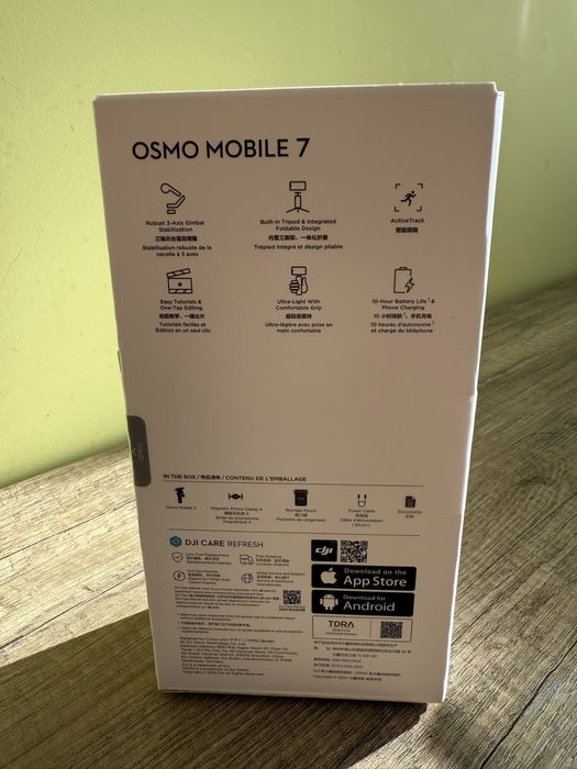 DJI Osmo Mobile 7 stabilizator gimbal nowy
