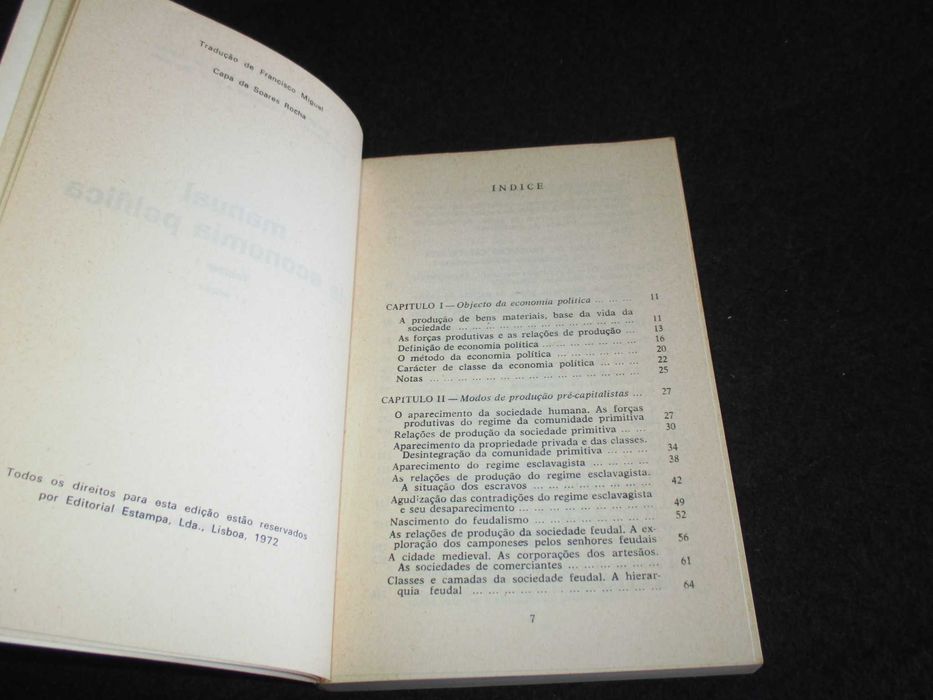 Livros Manual de Economia Política K. V. Ostrovitianov Completo