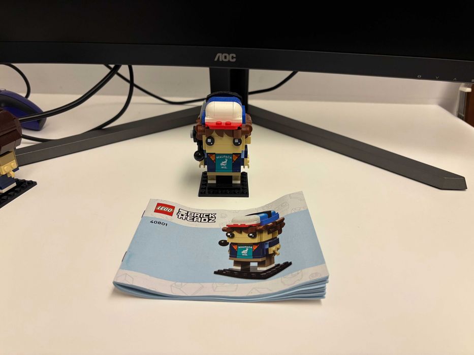 Lego Figuras de Mike, Dustin, Lucas e Will- Stranger Things