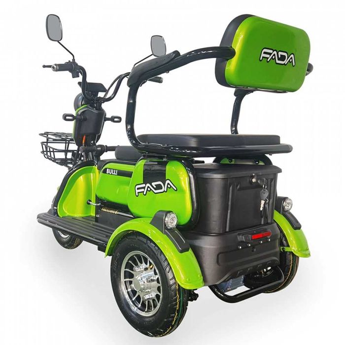 Электроскутер трехколесный Электротрайк 1100W Електричний скутер