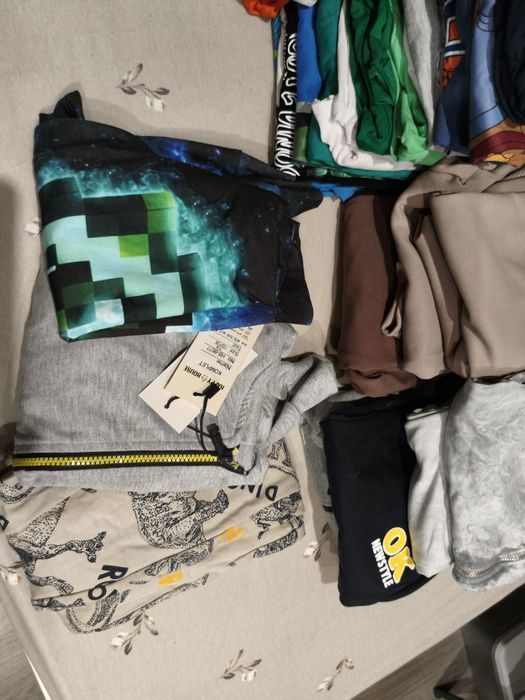 Ubrania 116 122 paczka