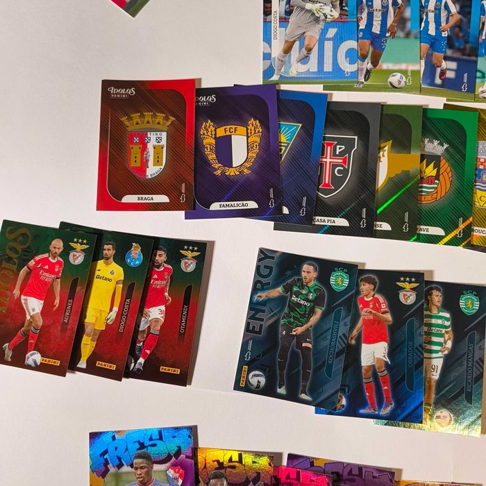Lote Cartas Ídolos todas diferentes