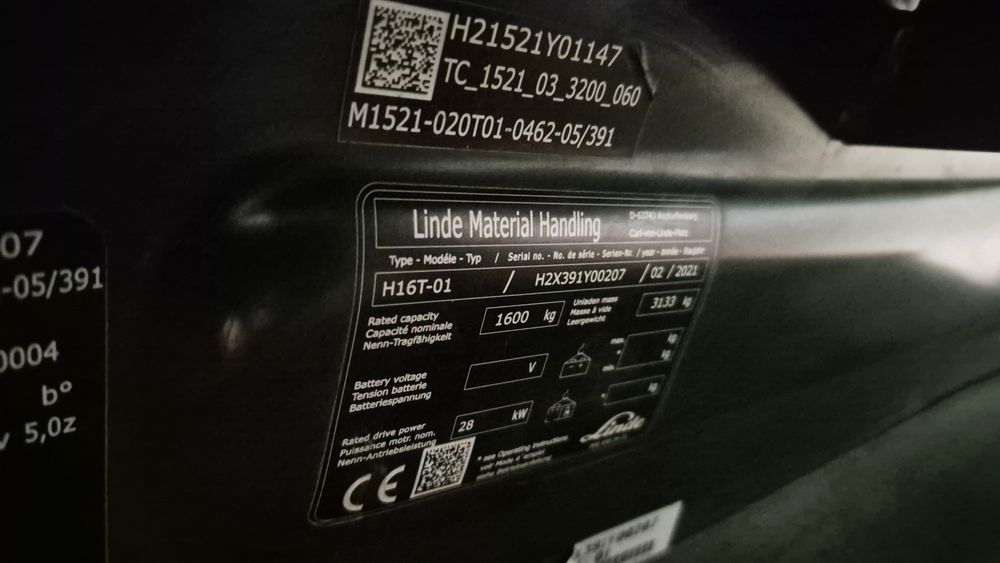 LINDE H16, Triplex, 2021r