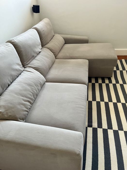 Sofa GATO PRETO Rufallo chaise-longue reversivel 3 lugares