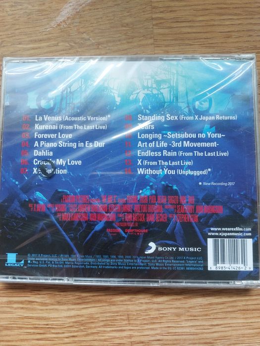 X Japan CD We are X Soundtrack Folia Uniakt