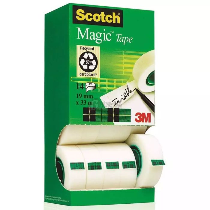 Taśma Klejąca Matowa Scotch Magic 19Mm. Nowy Produkt
