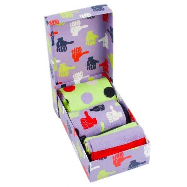 Skarpety bawełniane Happy Socks 3PAK r. 41-46
