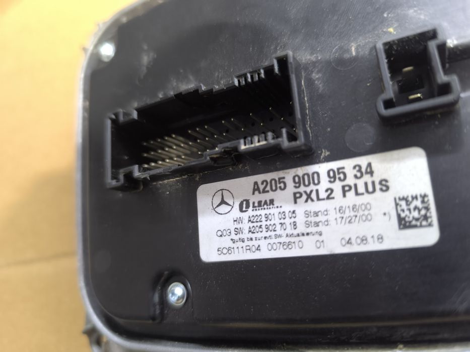 Przetwornica moduł lamp LED jeż Mercedes w205 w213 w463